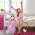 18 Inch Doll Carrier Set - Includes Clothes and Accessories for Doll Travel Bag, Dress, Shoes, Sunglasses, and Unicorn