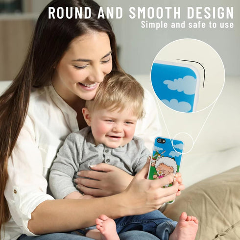 Toy Learning Play Cell Phone, Interactive Toy with 8 Functions and Dazzling Lights for Toddler Baby Kids