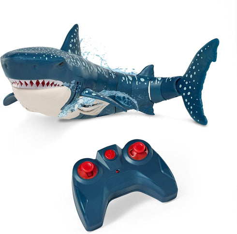 Terra by Battat - Remote Control Shark Realistic Moving RC Shark Toy