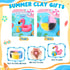 30 Sets Summer Capoda Air Dry Clay Kit for Kids End of School Year Gifts DIY Modeling Clay Arts Crafts Kit for Beach