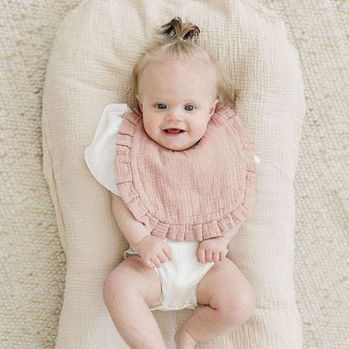 Baby Muslin Bibs Bandana Drool Bibs for Unisex, Soft and Absorbent Cotton Teething Bib for Newborns and Toddlers