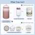 HASHMUST 3-in-1 24H 360 11oz 8oz 27oz Breast Milk Cooler for Cooling, Breastmilk Chiller with Bottle & Baby Food