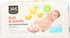 365 36 Count by Whole Foods Market, Soft & Gentle Newborn Diapers with Wetness Indicator, Ultra-Absorbent