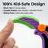 2 3D Dreamplay Fidget Gravity Karambit Knife, Pcs Printed Gravity Toys Fake Knife Perfect for Anxiety Stress Relief