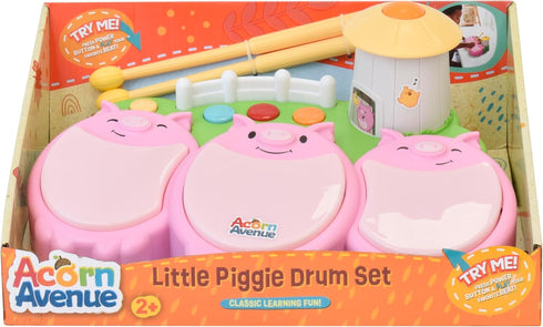 Set Little Piggie Drum Lights and Sound