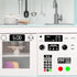 Play Kitchen Microwave Vinyl Decals Waterproof DIY Replacement Stickers Stove Oven Decals Gas Burner Cooker Decoration