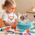 17PCS 3 4 5 6 7 8 Playset TUZT Interactive Cat Toys for Kids, Toys for Year Old Girls Kids Boys, Walking & Meowing Cat