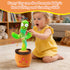 FAYOUCZ 0-18 Baby Toys Dancing Talking Cactus Toy with Adjustable Volume, Boys Girls Gifts Interactive Singing