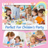 GODLIY Set Kids,5 Pack 12 Mini Acrylic Paint for Colors Washable Kids Paint kit,Perfect for Home Birthday Classroom