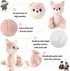 Furvana 10 Fox Stuffed Animal, Adorable Toy Fox Plush for Kids Boys Girls Birthday Nursery Bedtime Gift, Pink