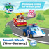 Robocar Poli Amber Transforming Robot, 4" Action Toy Figure, Emergency Vehicle Playset for Kids