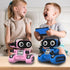 5-7, Robot Toys for Girls, Rechargeable Remote Control Toys for Girls Kids Toy Robots with Auto-Demo, Recording