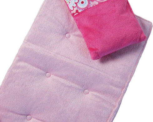 Generic 18" Set, Doll Mattress & Bedding Pink Floral