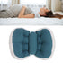 U-Shaped Maternity Pillow for Side Sleepers - Soft & Breathable (Blue)