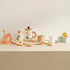 PairPear Wooden Tea Set for Kids, 19-Piece Pretend Tea Time Play Set
