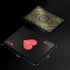 2 Decks Plastic Playing Cards, Premium Waterproof Black Poker Cards, Professional Luxury Deck for Adults