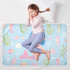 siphylline 52" 34" Cute Cartoon Blue Mermaid Extra Large Resuable Changing Pad Covers Water Resistant Bed Wetting Pads