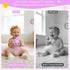 Mukoiber 3-6 Months/6-18 3 Vibrating Teether for Baby - Dual Use Vibrating Soother for Months & Sensory Toys for Kids