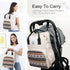 Backpack pack Western Diaper Bag with Changing Pad, Large Baby Bags with Stroller Straps & Insulated Pockets