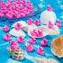 HFAYDZSW 300Pcs Mini Resin Flamingo Ducks, Cute Figurines for Cake Topper, Garden, Dollhouse, Landscape, Aquarium