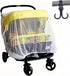 LKZIYAN Mosquito Net for Baby Strollers & Carriers - Universal Bug Netting Cover