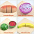WHOHOLL Wooden Play Food for Kids Kitchen Playset - Montessori Pretend Cutting Food Toys for 2+ Year Old