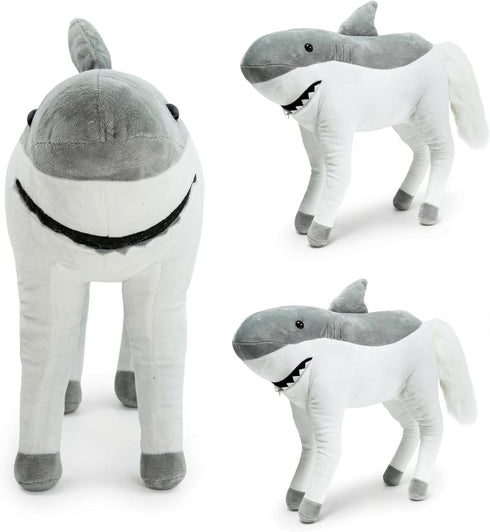 Randimals Plush Toy Stuffed Animal Mix - Horse & Shark Hybrid Stuffed