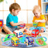 Baby Toys 6 to 12 Months, Soft Car Toys with Playmat Storage Bag, Toddler Toys for 1-2 Year Olds