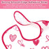Accmor Baby Bibs for Eating, Waterproof Mess Proof Baby Toddler Bibs, Apron Smock Feeding Bibs for Girls Boys
