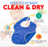 1-4 Large Waterproof Baby Bibs for years old Lightweight, Soft & Durable Bibs for Girls and Boys