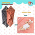 BLISS HOMY 2 pack Hooded Bath Towel for Toddlers Soft & Absorbent Kids Towel Large Hooded Baby Towel for Boys & Girls