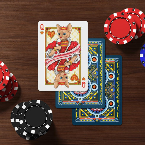 Noblific Cats Playing Cards for Adults, Teens, Friends, Family - Gifts for Animal Lovers