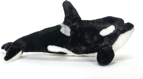 20 inches The Petting Zoo Orca Stuffed Animal Plushie, Gifts for Kids, Wild Onez Sealife Animals, Whale Plush Toy