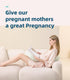 Oternal Pregnancy Pillow for Pregnant Women Comfortable Maternity Pillow for Side Sleepers, Supports Back, Belly, HIPS