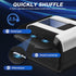 AutoAli 2 2000 10, Decks Quiet & Rechargeable Card Shuffler, MAh Rapid Shuffling Automatic Electric Shuffler for Casino