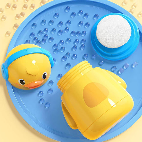 Tkidplw Compact Babys Powder Case Box Includes Powder Puff, Dustproofs Cover for Infant Feeding Storage Travel