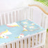 SyXIOP 28" 52" A Cute Cartoon White Unicorns Cooling Baby Crib Mattress x Ultra Soft Pads for Bed Washable