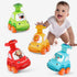 Amy&Benton Animal Car Baby Toys for 1-2 Year Old Boy, First Birthday Gifts for Toddler