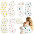 Muslin Burp Cloths, 6 Layers Baby Burp Cloths 6 Pack, Ultra-Soft Burping