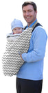 Jolly Jumper Grey Chevron Snuggle Cover - Safety and Comfort for Your Baby