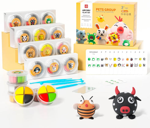 Air Dry Clay for Kids - Modeling Clay Kits, Ultra Light &