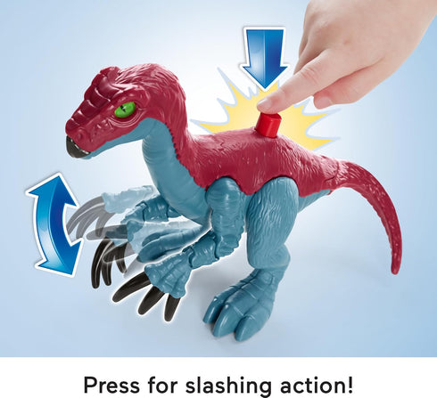 Fisher-Price Imaginext Jurassic World Toy Dinosaur Lab Playset with Owen Grady, Maisie & Dr. Grant Figures for Kids 3+