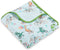 LollyBanks Muslin Quilt, 100% Cotton Lightweight 6-Layer Baby Blanket for Boys and