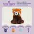 warmies Microwavable & Weighted Stuffed Animals, Red Panda - Heated Stuffed Animal Plushie for Warmth & Comfort - Cute