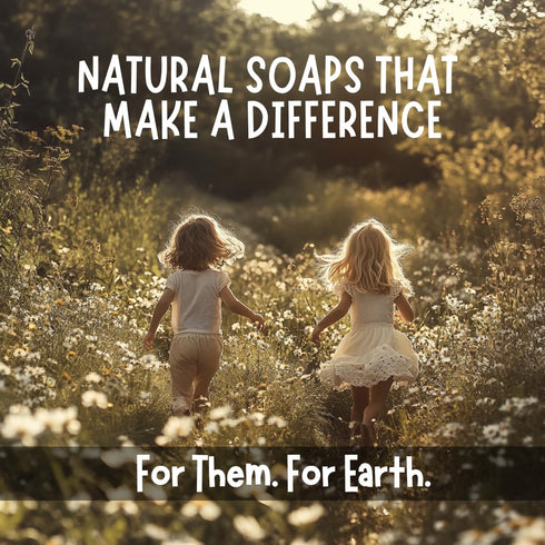 3 Hypoallergenic Baby Soap Bar | Gentle Cleansing Baby Body Wash Bar for Sensitive Skin | Chamomile & Green Tea | Made