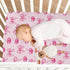 Pack 1, 39" 27" Pfrewn Mini Crib Sheets, n Play Sheets, Stretchy Portable Fitted Playard Sheet, Convertible Playard