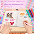 8-14 Nsrzua DIY Journal Kit for Girls,Toys for Ages and Birthday Gifts for Girls.