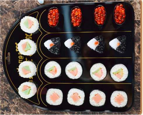 6 Pcs Fake Susi Simulated Onigiri Lifelike Food Model Artificial Lifelike Susi for Home Kitchen Display Photography