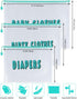 HONGJIEYUAN 3pcs Hospital Bag Organizing Pouches for Labor and Delivery, Maternity Essentials Diaper Bag Organizer