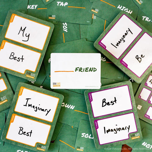 Blank Slate Challenge Board Game, Family-Friendly Word Association Game for 2-4 Players, Ages 8+, 30 Min Cooperative